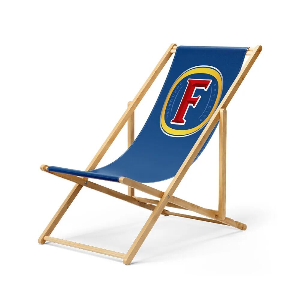 Custom Print Deck Chair (sample branding)