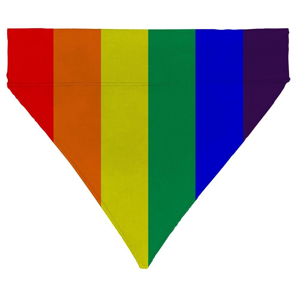 Dog Bandana (rainbow Pride)