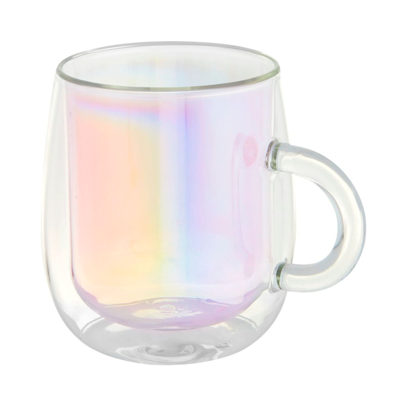 Double Wall Thermal Glass Mug