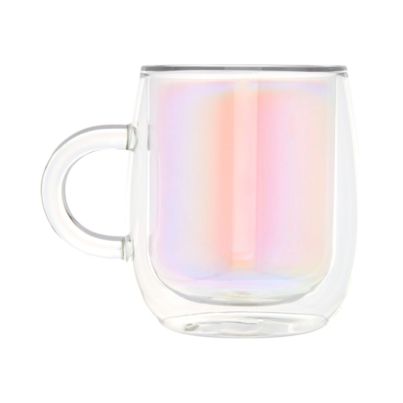 Double Wall Thermal Glass Mug