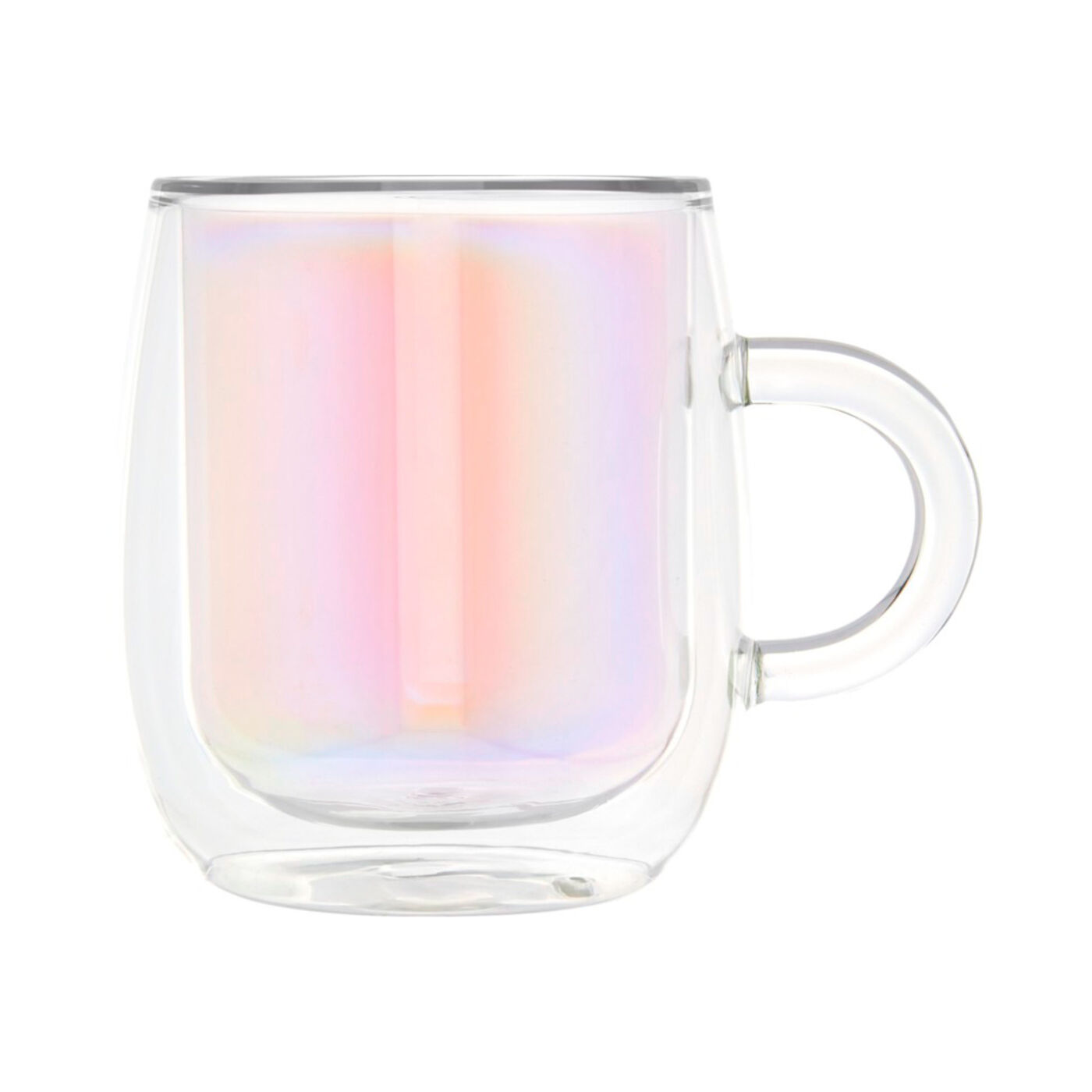 Double Wall Thermal Glass Mug