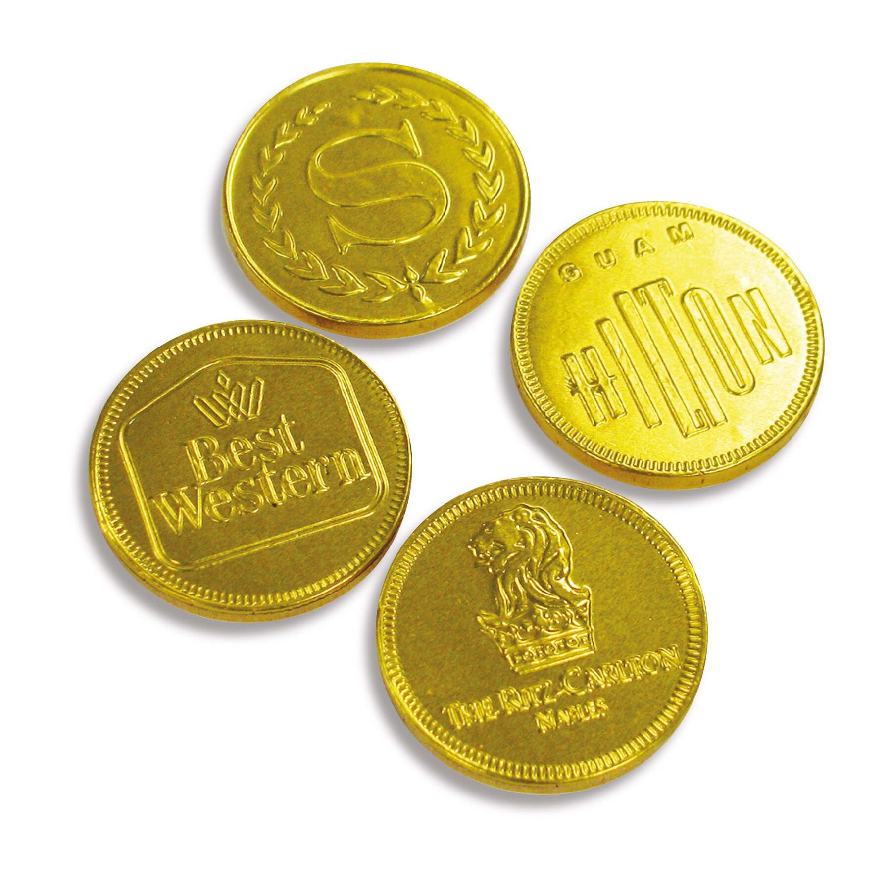 Custom Embossed Chocolate Coins | Promotional | Navillus
