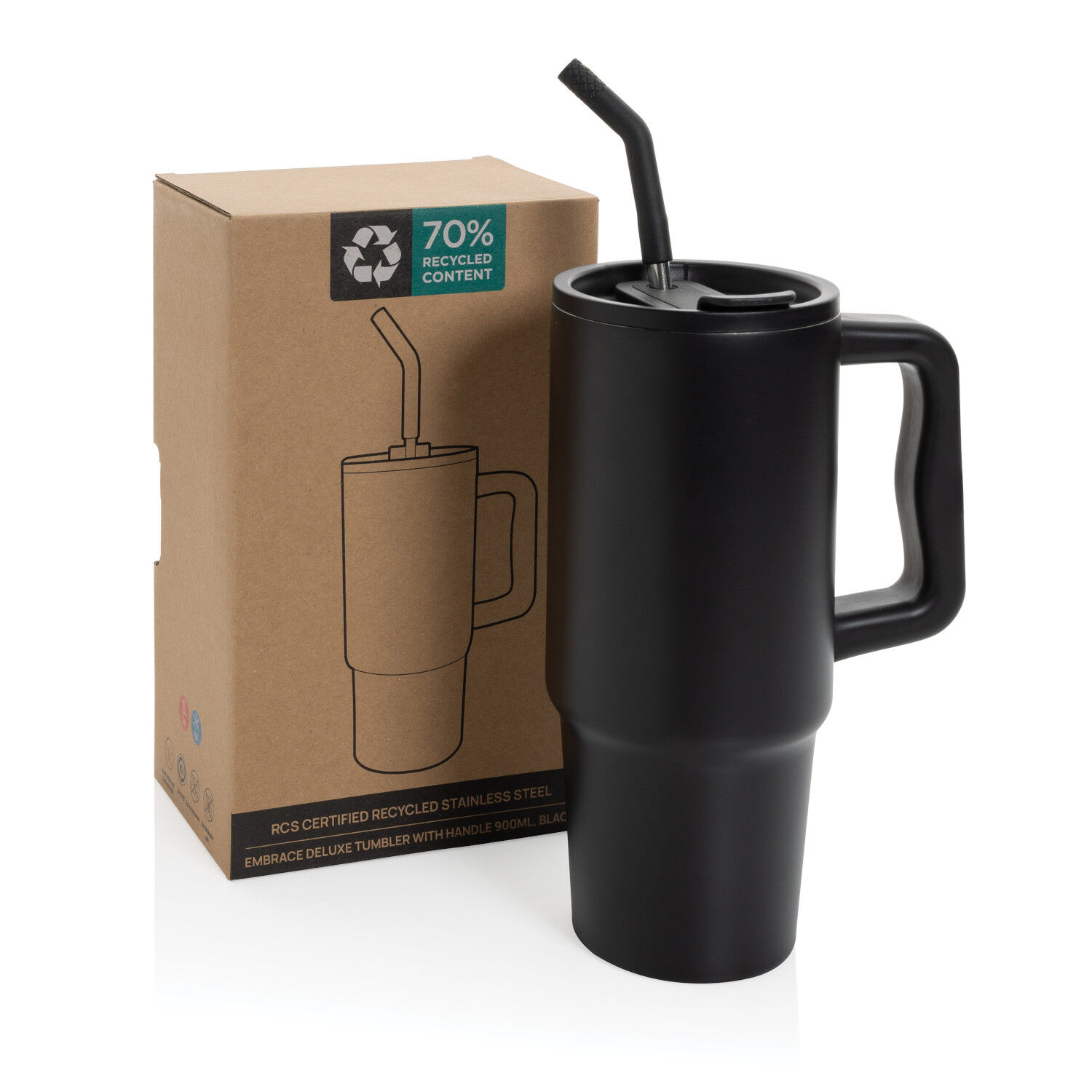 Embrace Recycled Insulated Tumbler 900ml