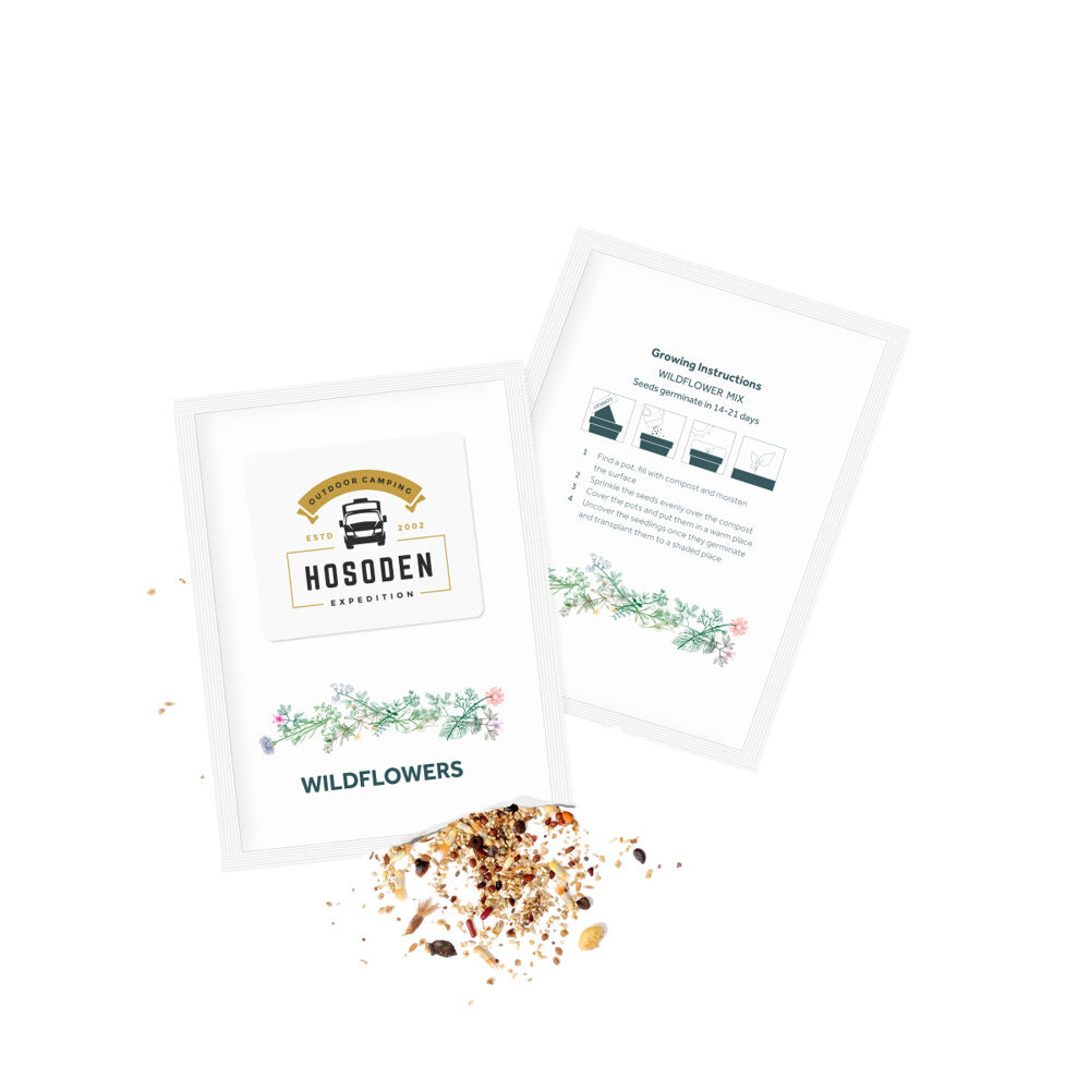 Express Printed Seed Packets (wild flower seeds)