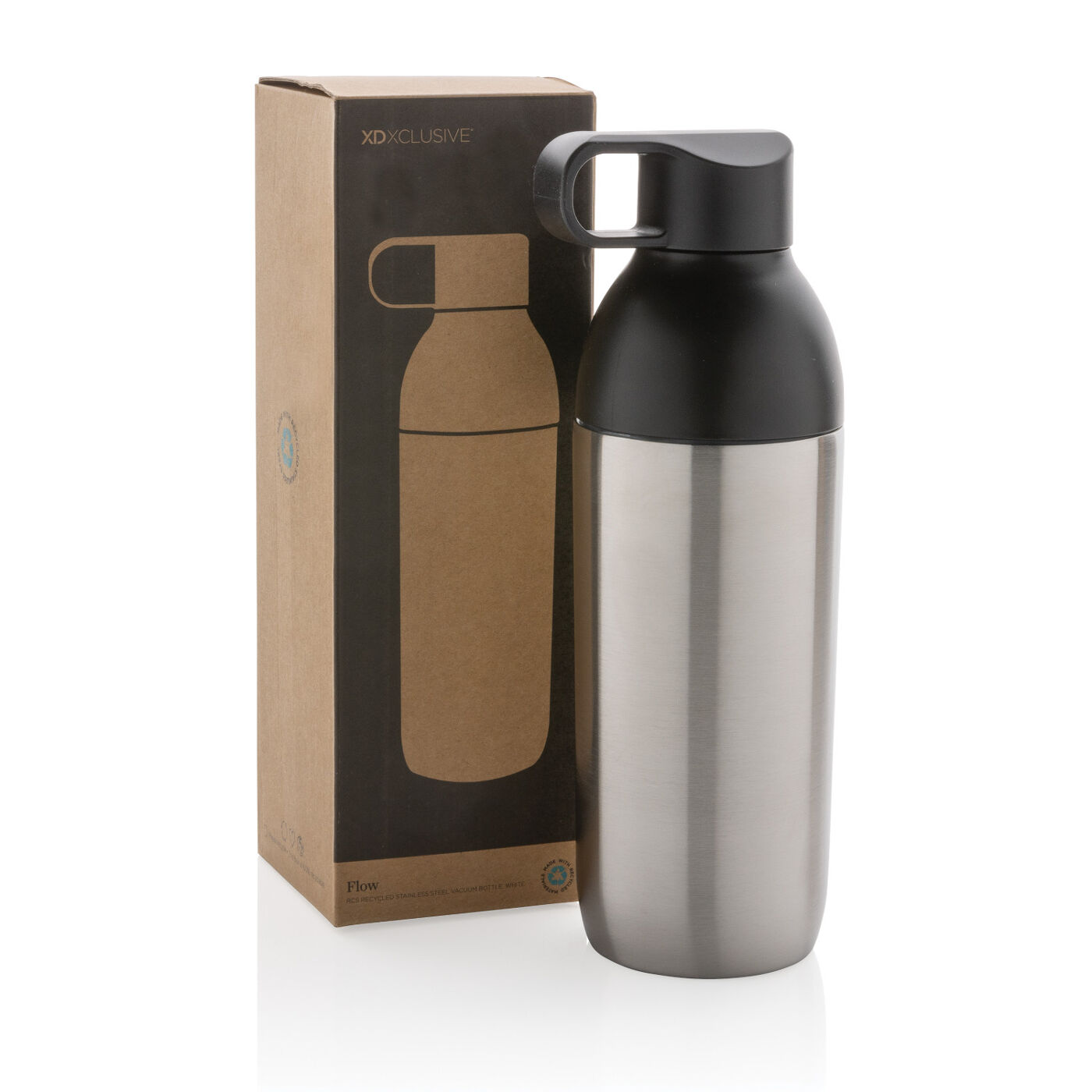 Flow Recycled Steel Vacuum Bottle 540ml