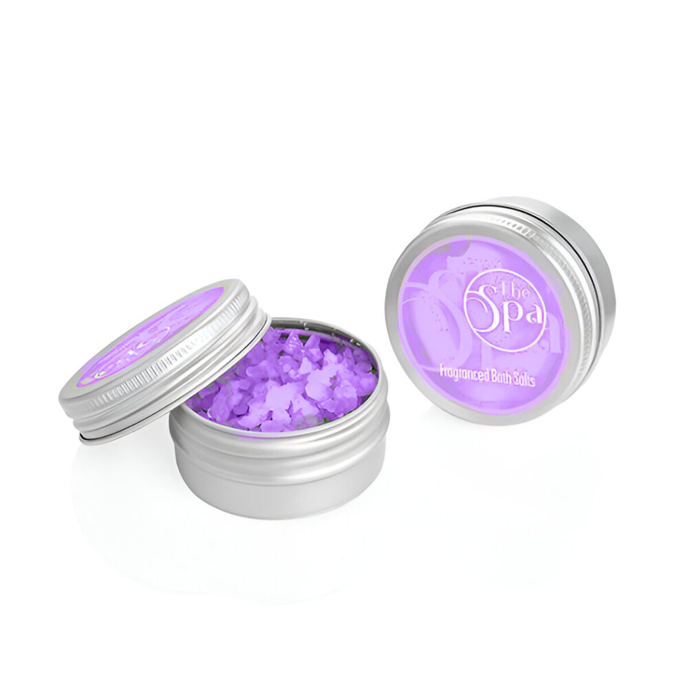 Fragranced Bath Salts in a Mini Tin (lavender)