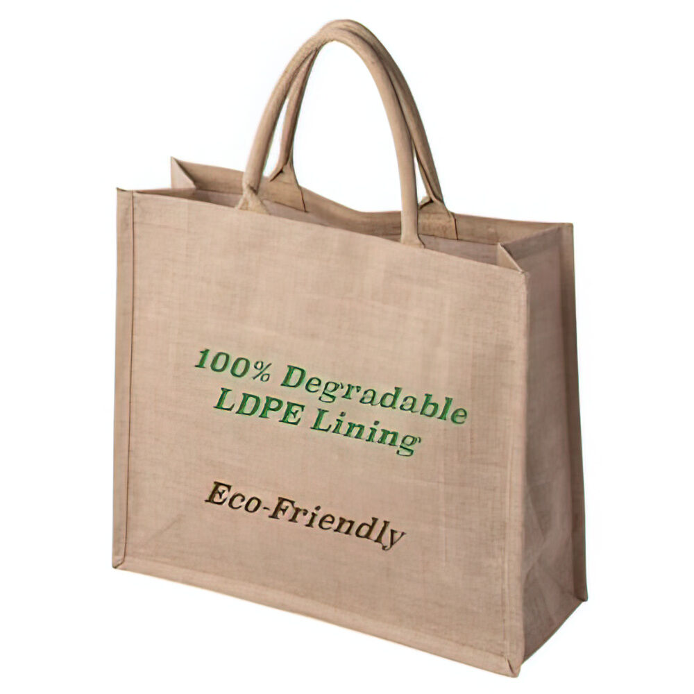 Large Fully Degradable Jute Bag