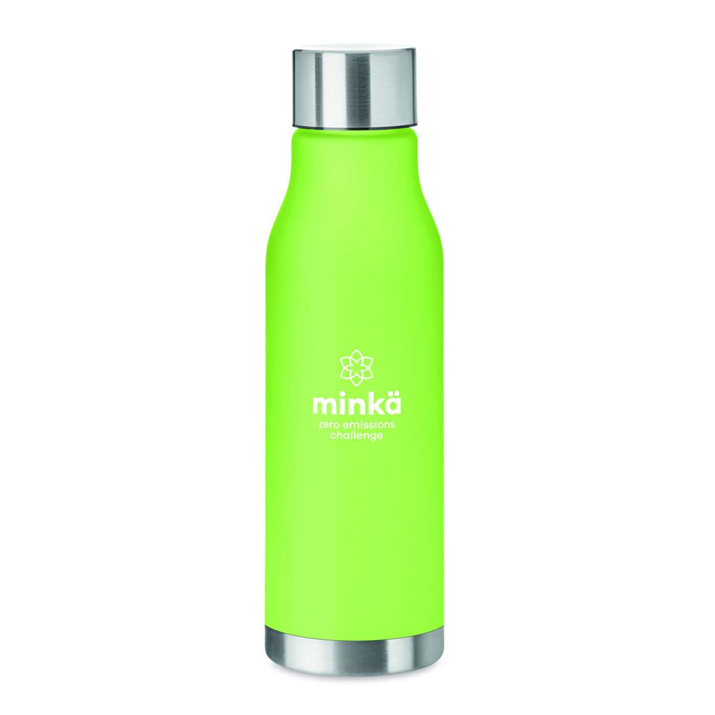 Glacier Rubberised Recycled Bottle 600ml