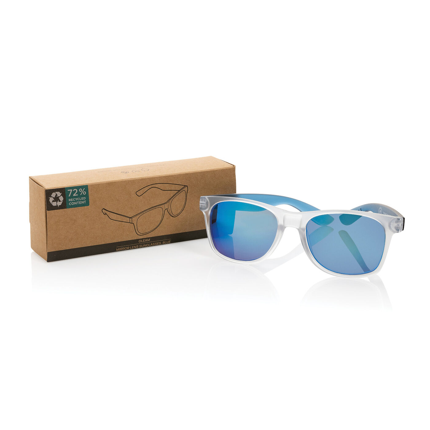 Gleam Recycled Mirror Sunglasses