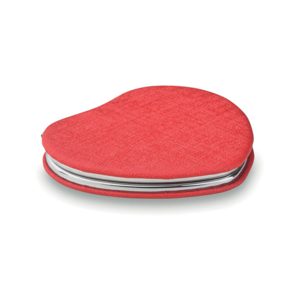 Glow Heart Double Mirror with Magnetic Closure