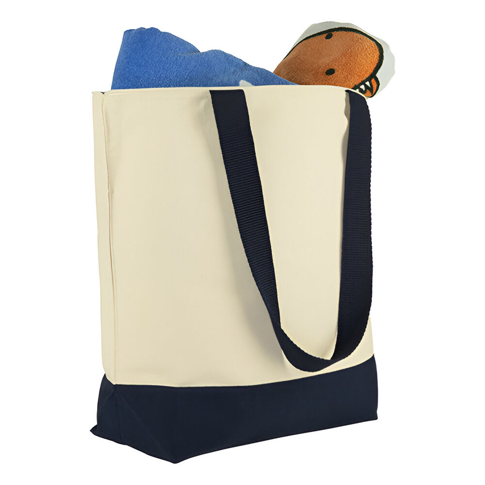 Greatstone Eco 12oz Cotton Deluxe Tote (navy)