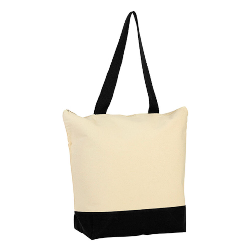 Greatstone Eco 12oz Cotton Deluxe Tote (black)