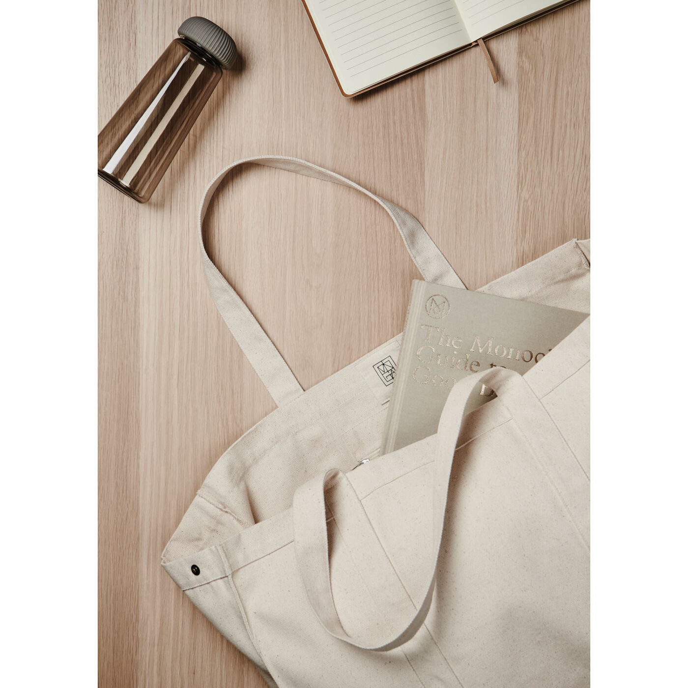 Hilo Recycled Canvas Maxi Tote Bag