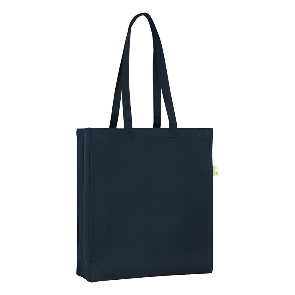 Hythe Recycled 10oz Polycotton Shopper (navy)