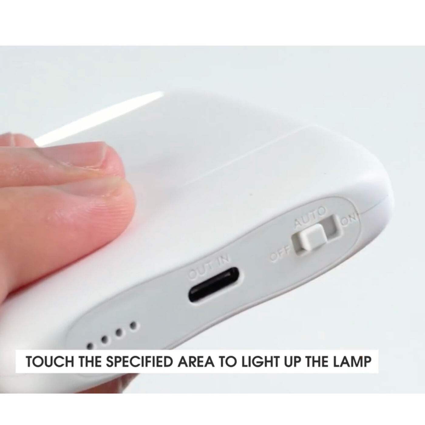 Ice-P 5000mAH Powerbank with Smart Light