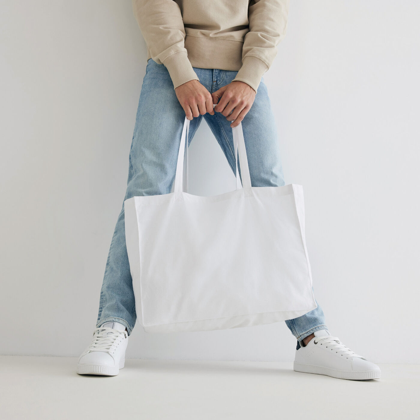 Impact AWARE Recycled Cotton Wide Tote