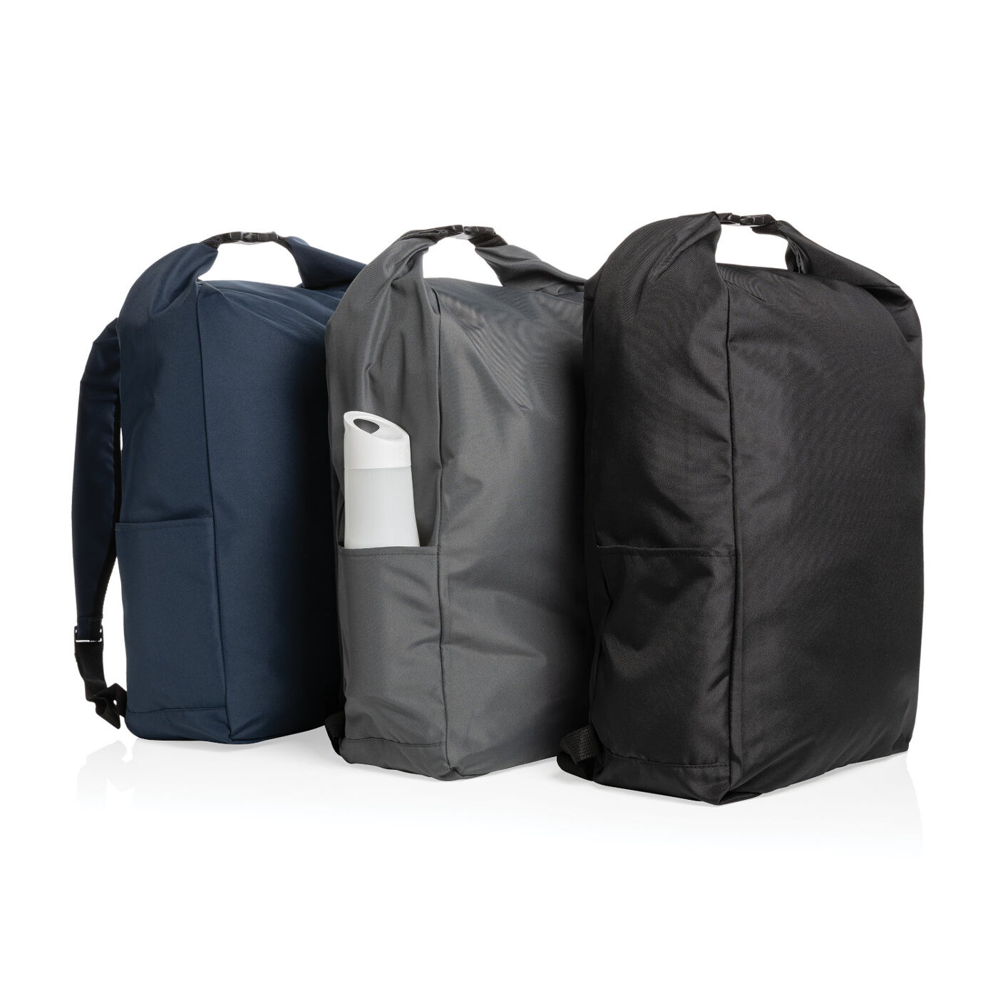 Impact Aware rPET Rolltop Backpack