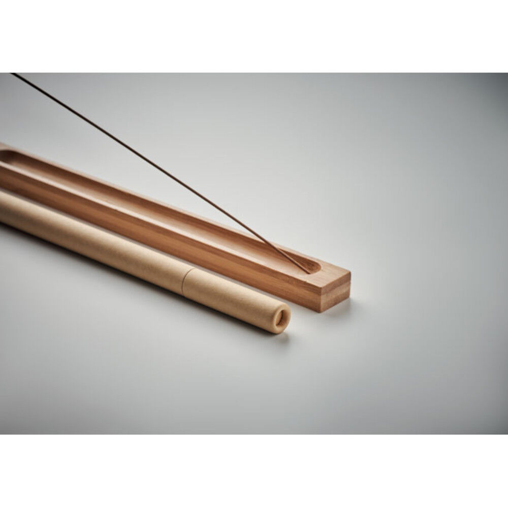 Incense Sticks With Bamboo Holder