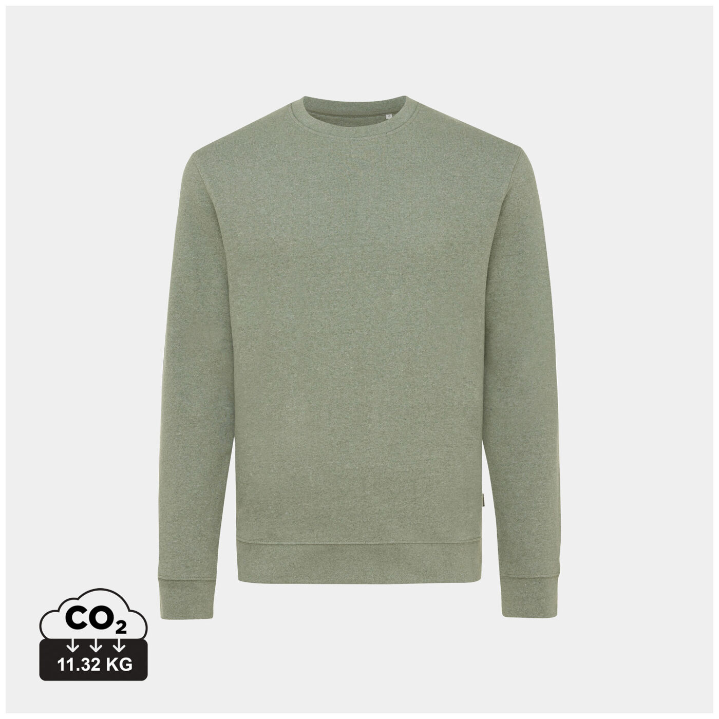 Iqoniq Denali Undyed Recycled Cotton Crew Neck