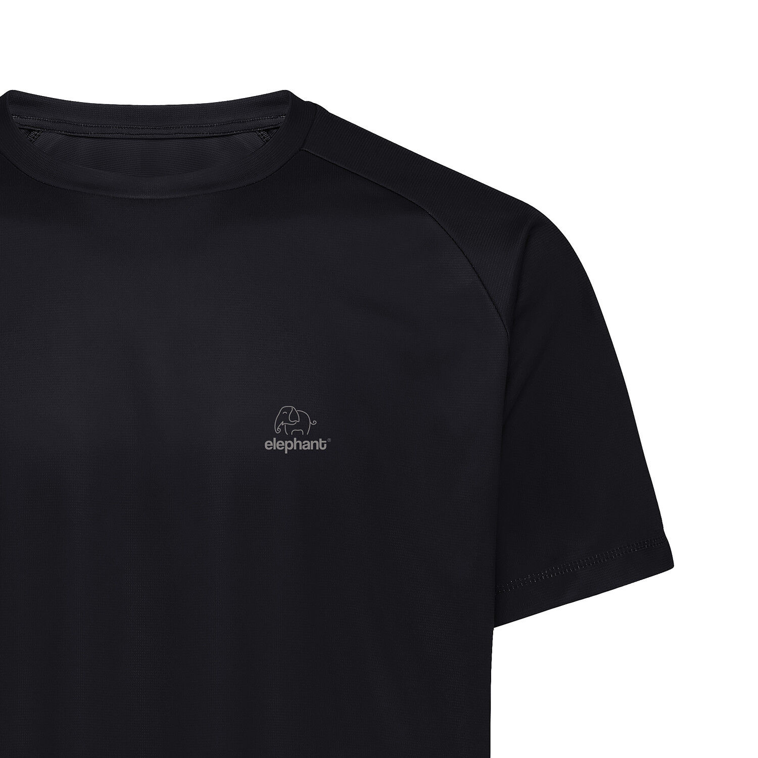 Iqoniq Tikal Recycled Sport T-Shirt (black with sample branding)