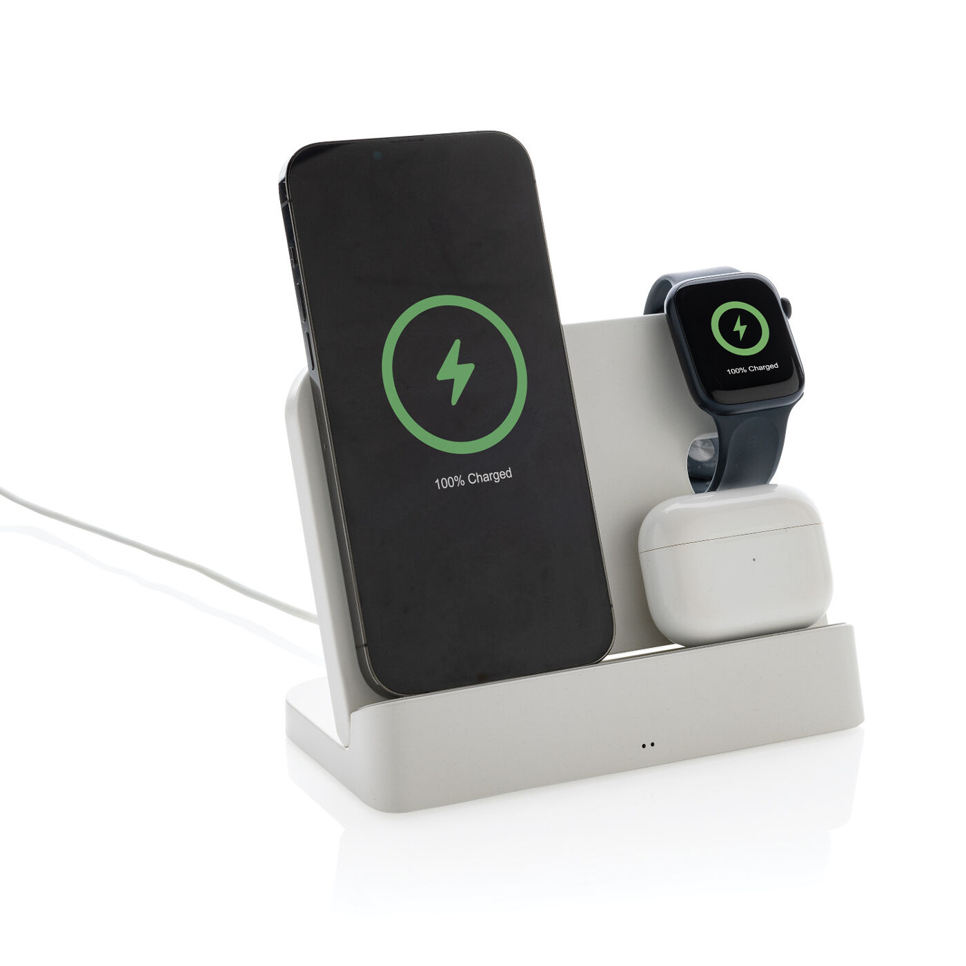 Joltz Recycled Dual Charger with iWatch Slot