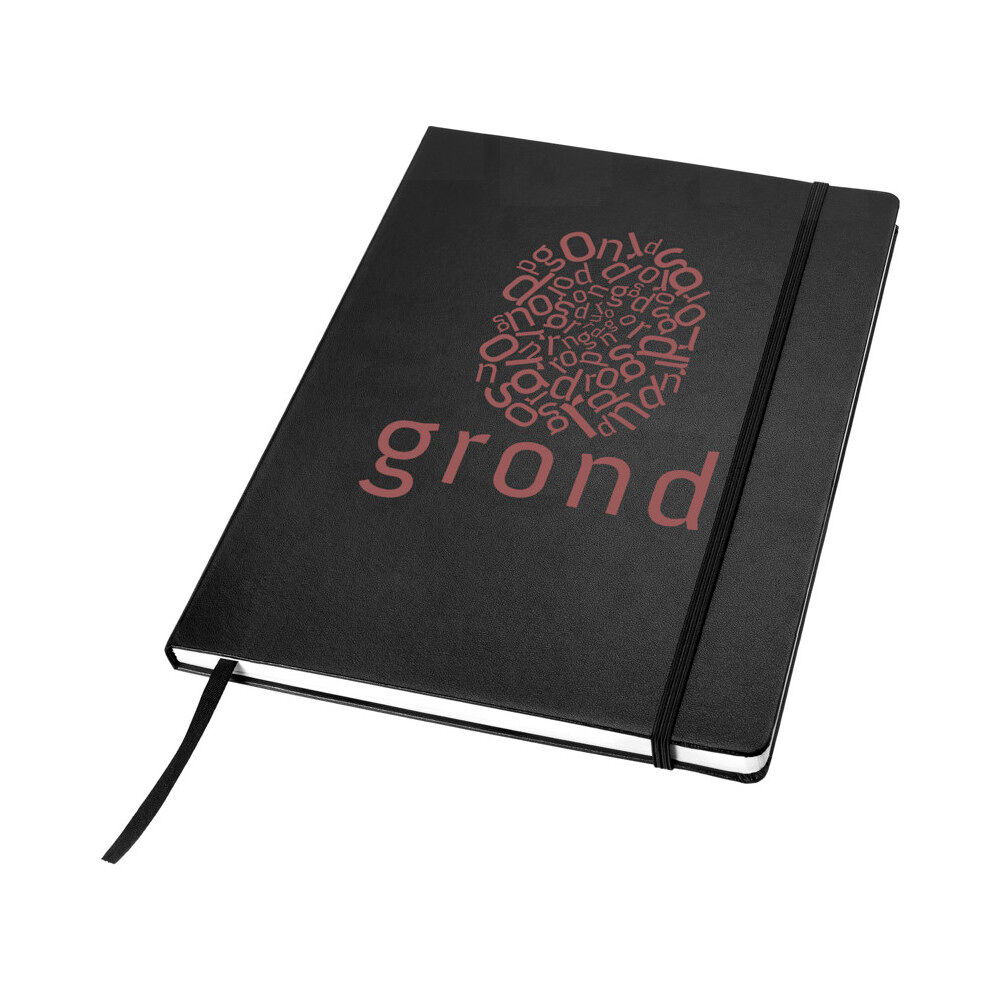 Executive Notebooks (A4 black with sample branding)