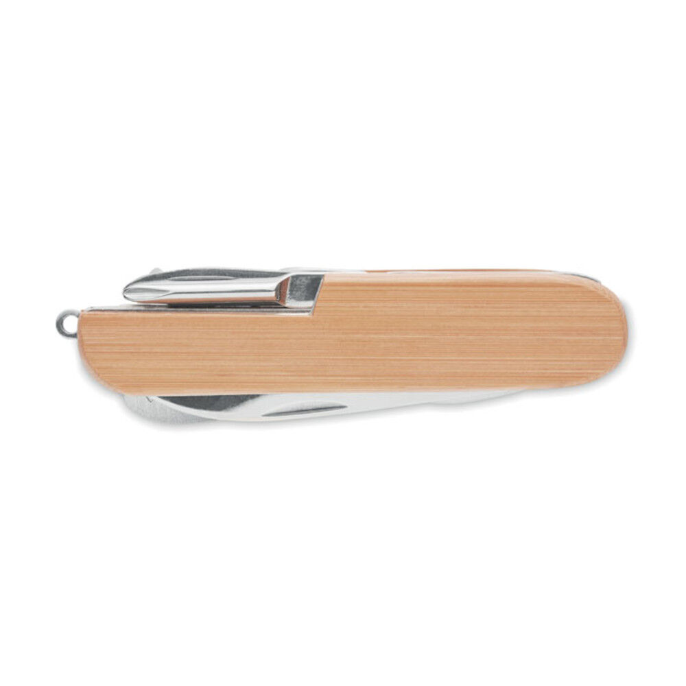 Multifunction Pocket Knife in Bamboo