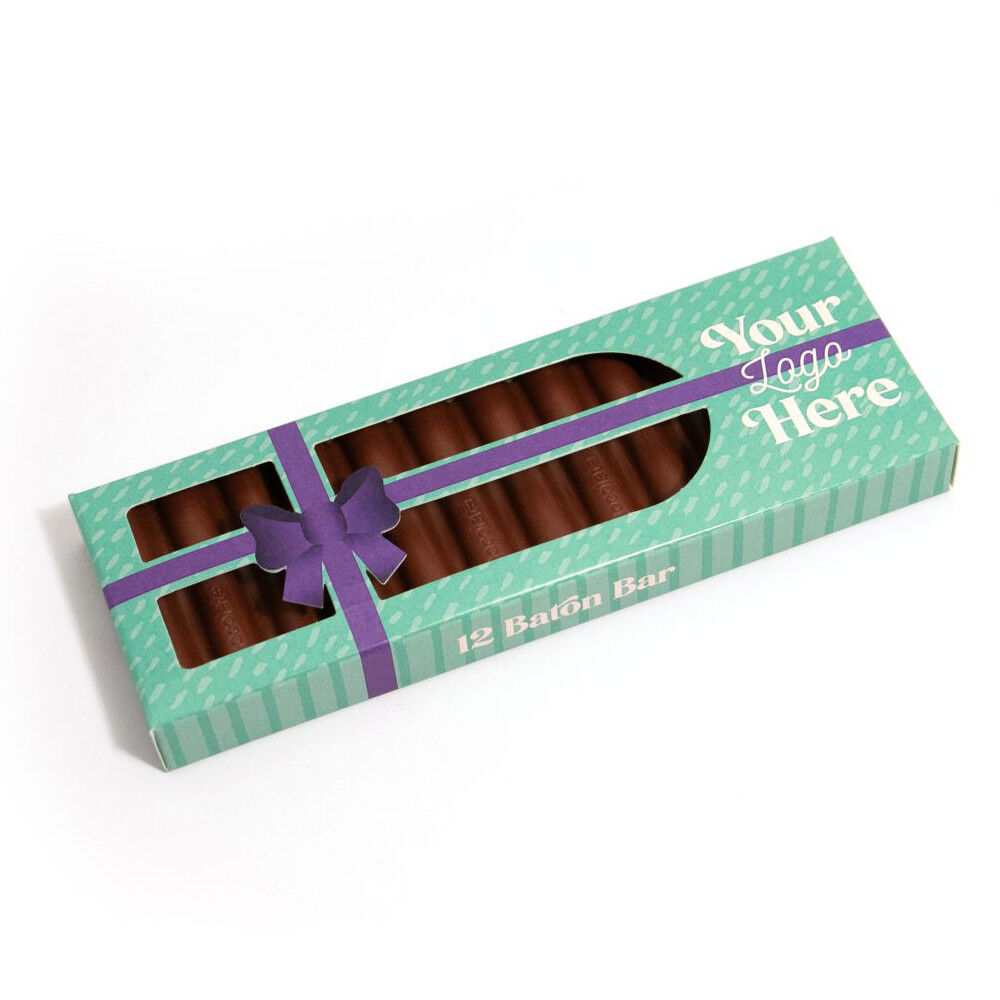 Winter Gift Box (12 Baton Bar in Milk chocolate)