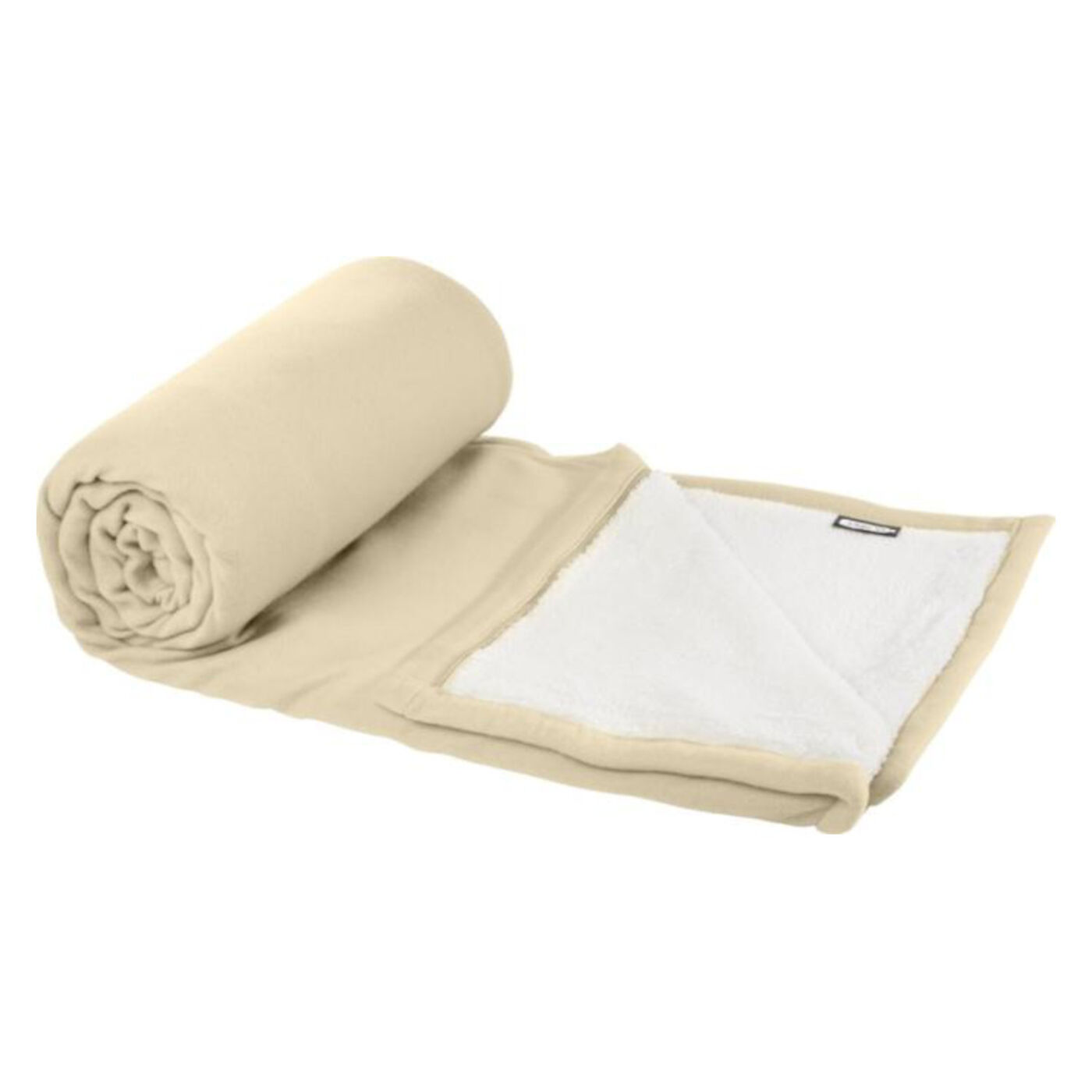 Marigold RPET Polar Fleece and Sherpa Blanket