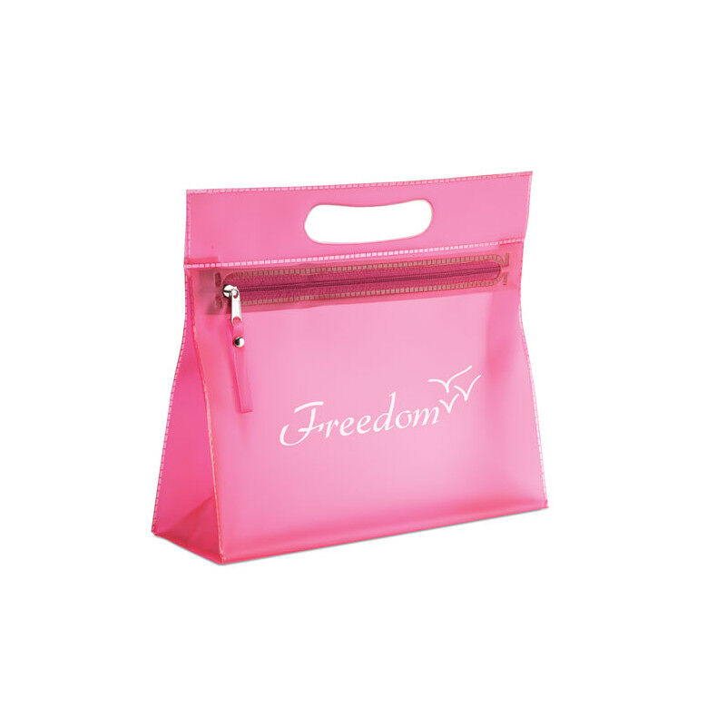 Moonlight PVC Bag (fuchsia, branded)