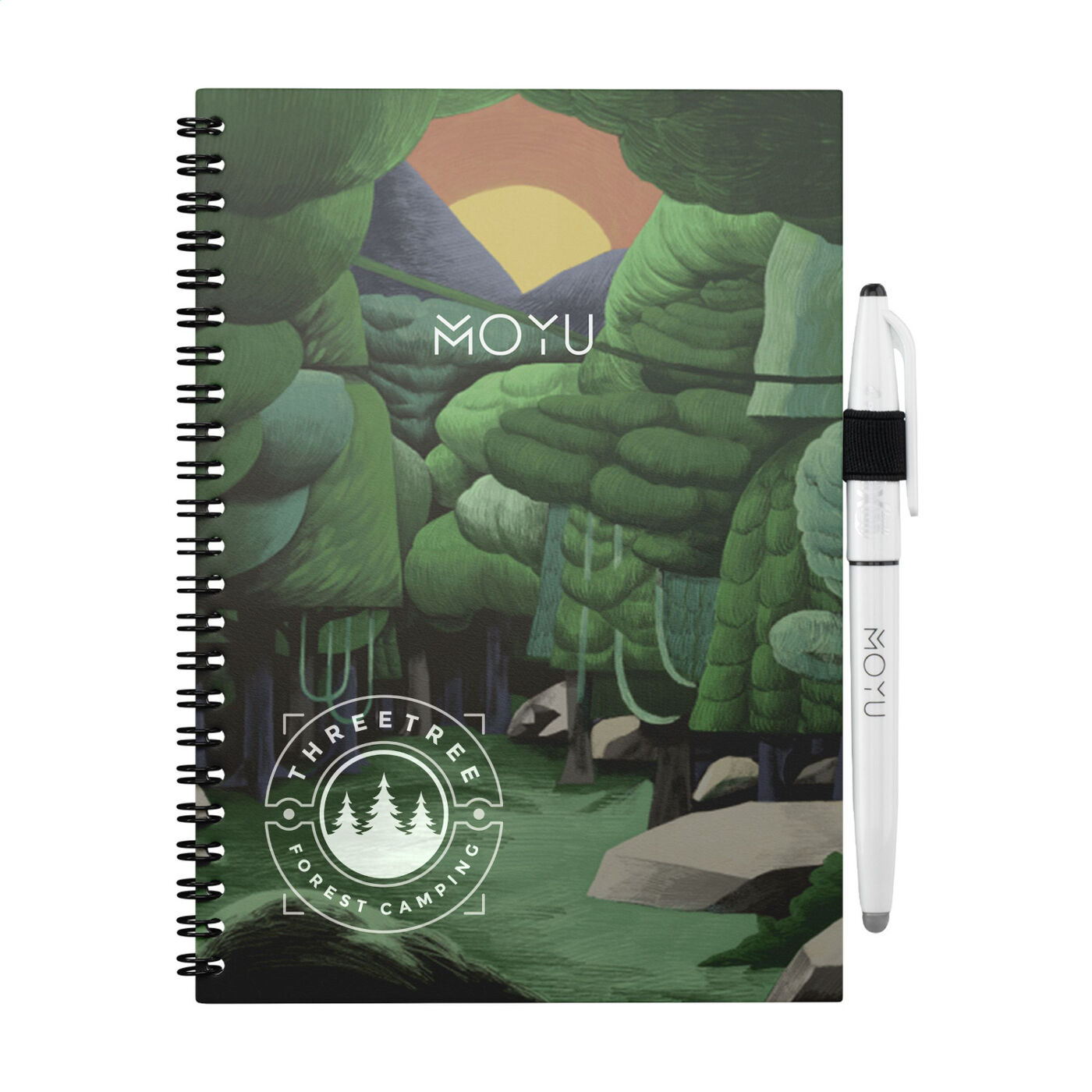 MOYU Erasable Stone Paper Notebook Custom Hardcover