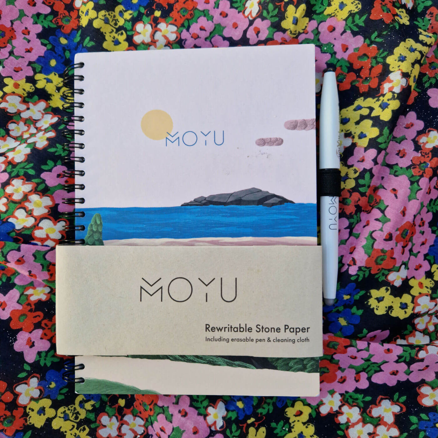 MOYU Erasable Stone Paper Notebook Custom Hardcover