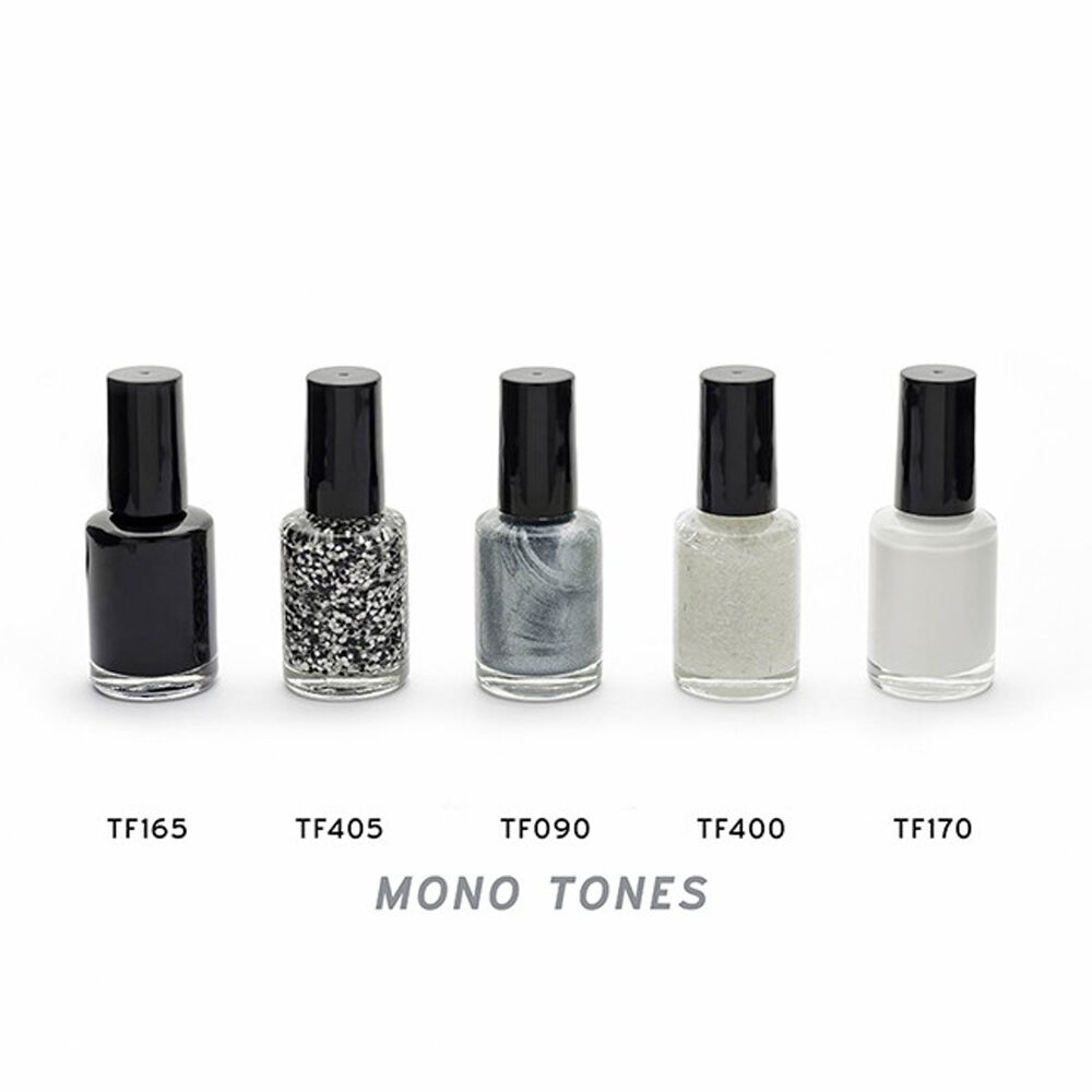 Nail Polish in a Custom Printed Bottle (monochrome range)