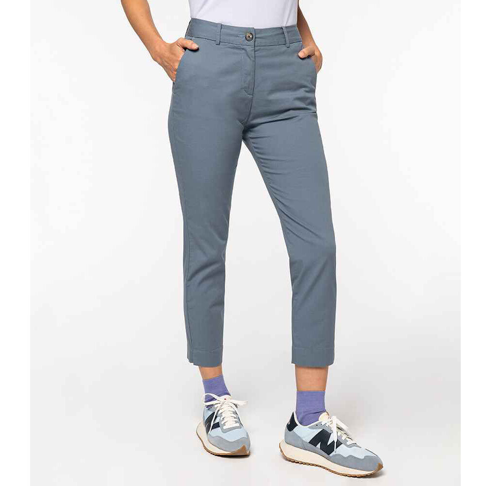 Native Spirit Womens Chino Trousers (mineral grey)