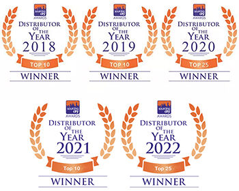 Navillus Print Gifts Distributor of the Year Awards 2018-2022