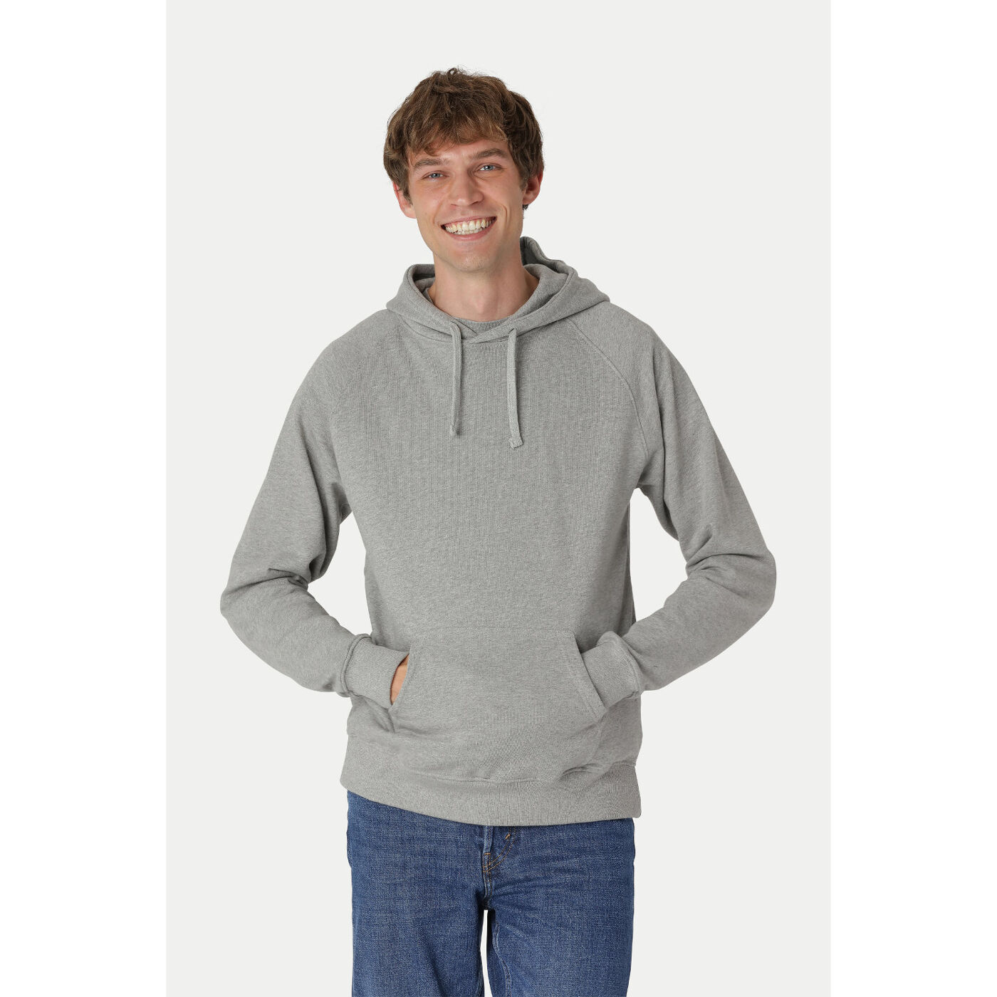 Neutral Tiger Cotton Hoodie (sport grey)