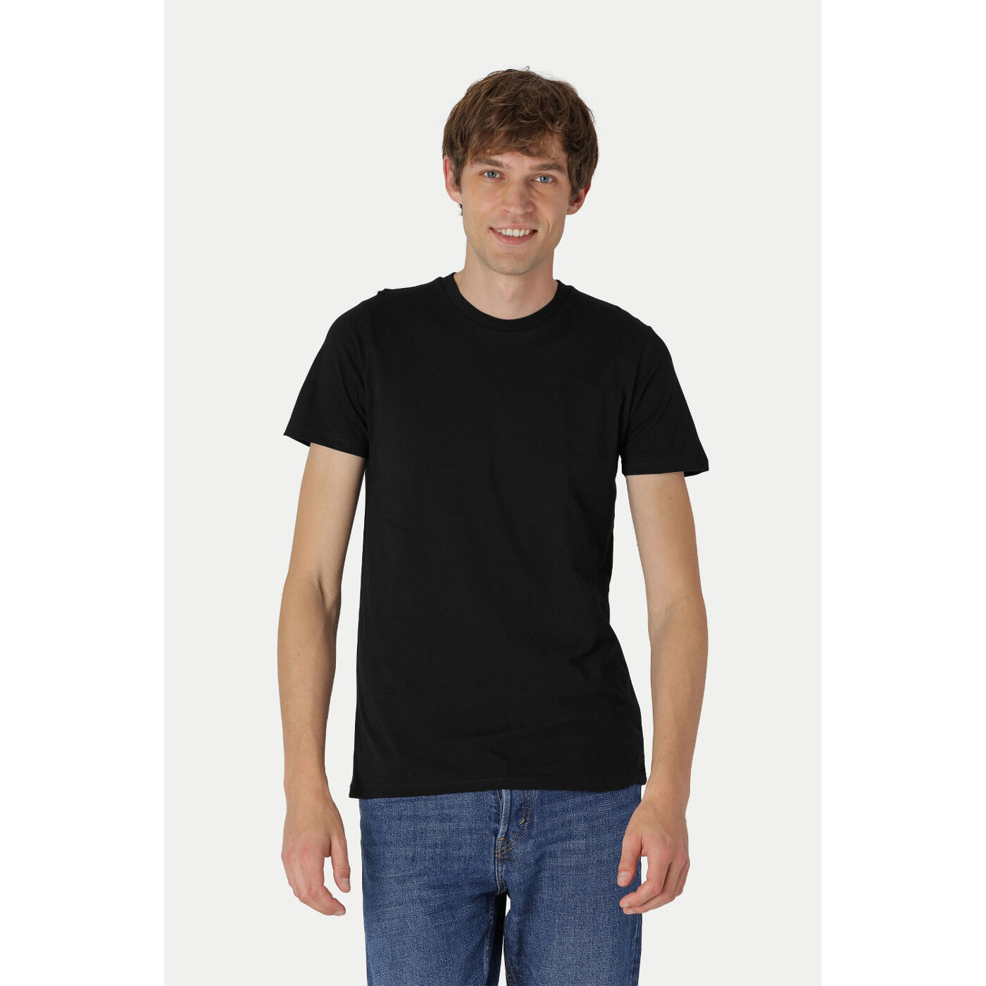 Neutral Tiger Cotton T-Shirt (black)