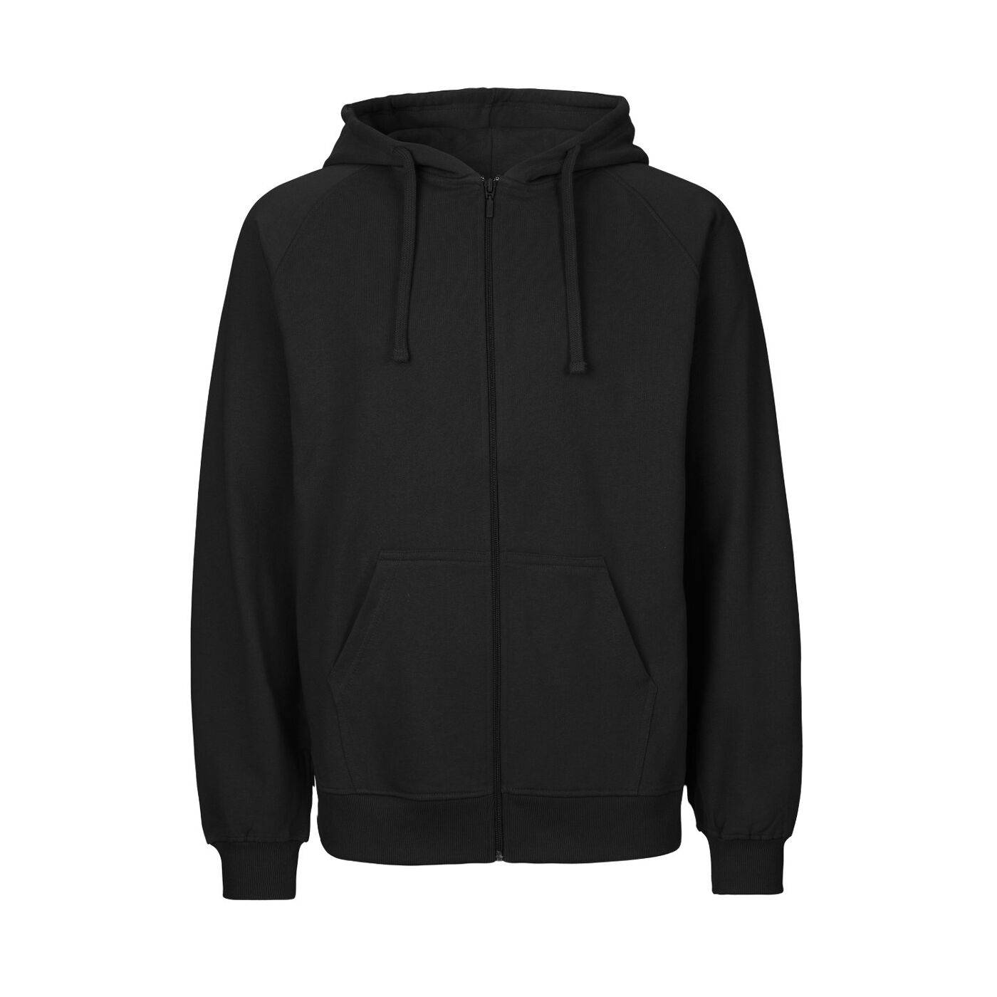 Neutral Tiger Cotton Zipped Hoodie