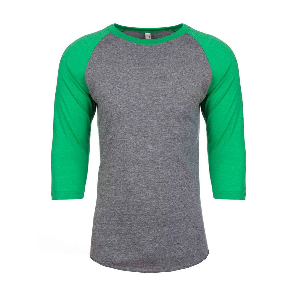 Next Level Tri-Blend 3/4 Sleeve Raglan T-Shirt