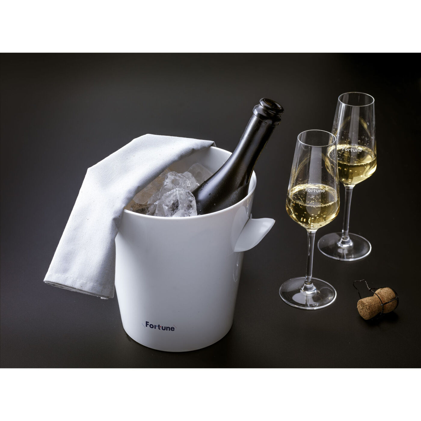 Ocean Champagne Bucket (sample branding)