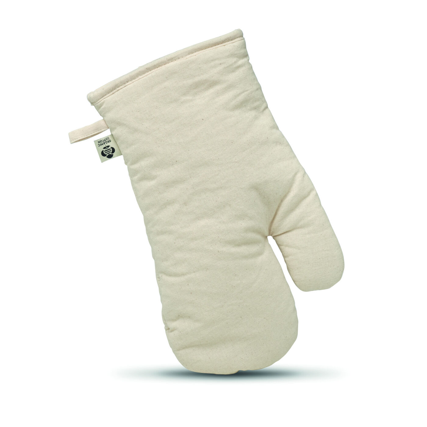 Organic Cotton Oven Glove (beige)