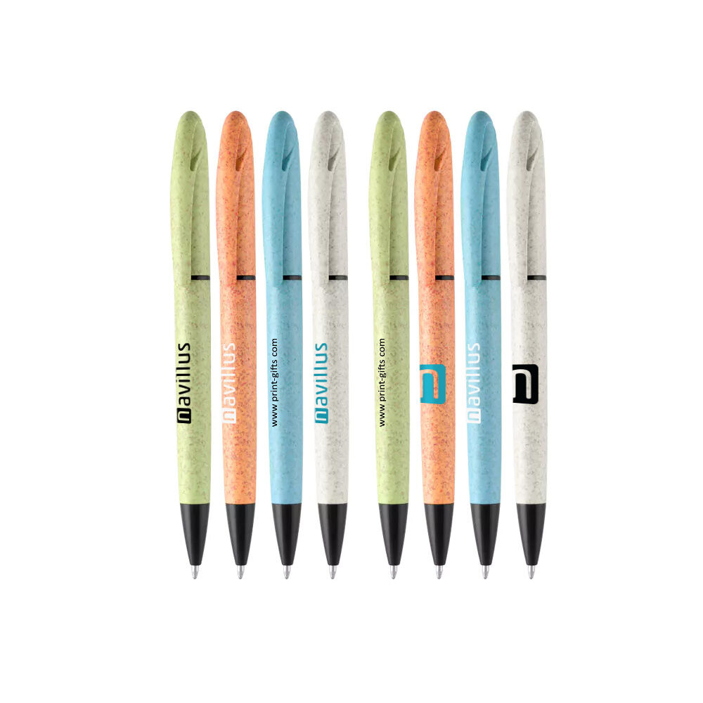 Oriel Wheatstraw Ballpen with Highlighter