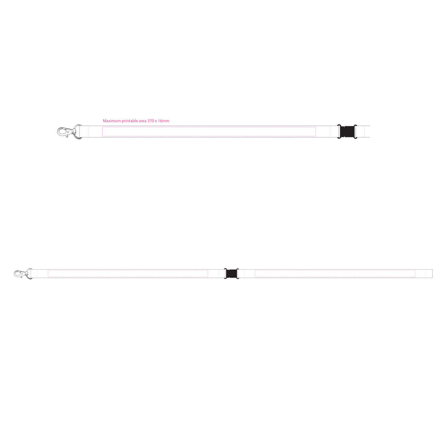 Paper Lanyard 20mm (print template)