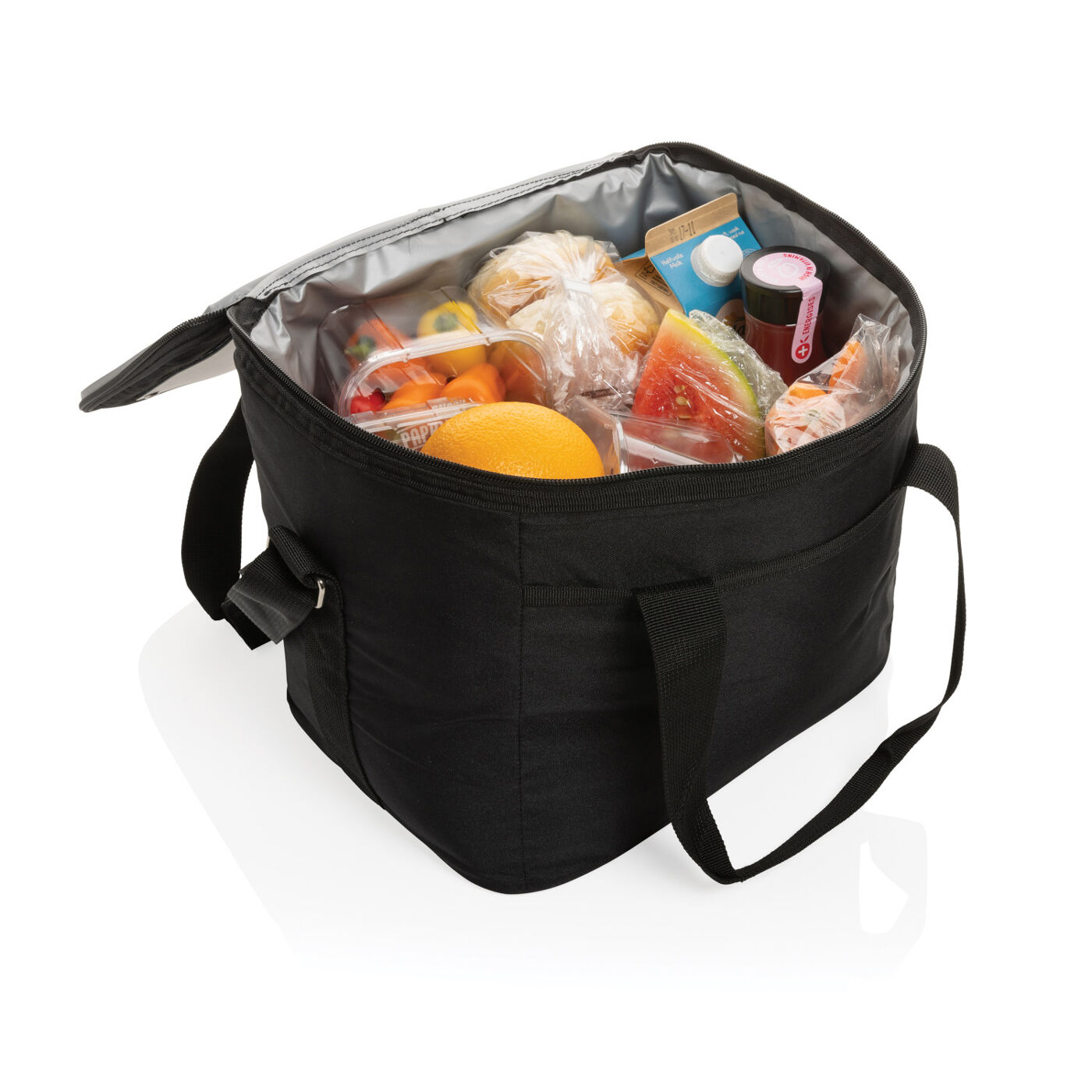 Pedro Recycled Cooler Bag with Solar Panel