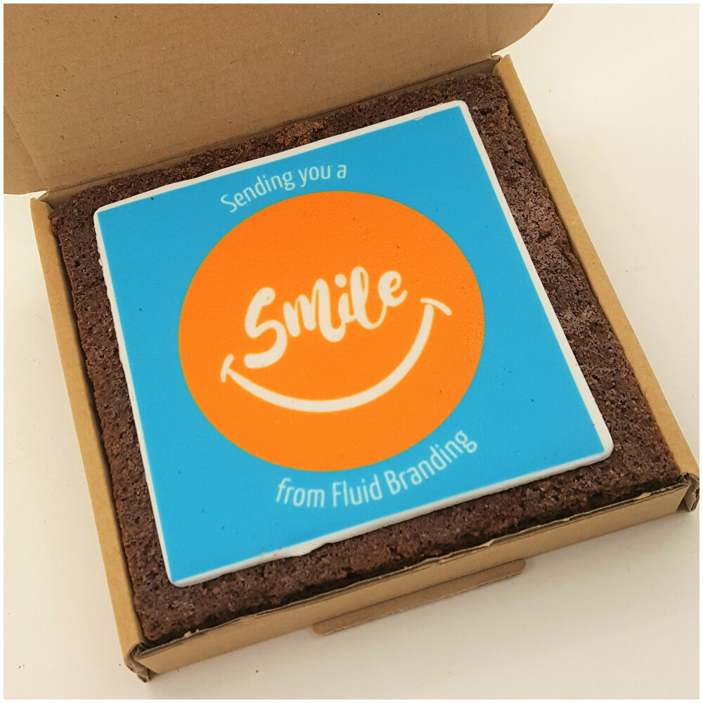 Personalised Chocolate Brownie