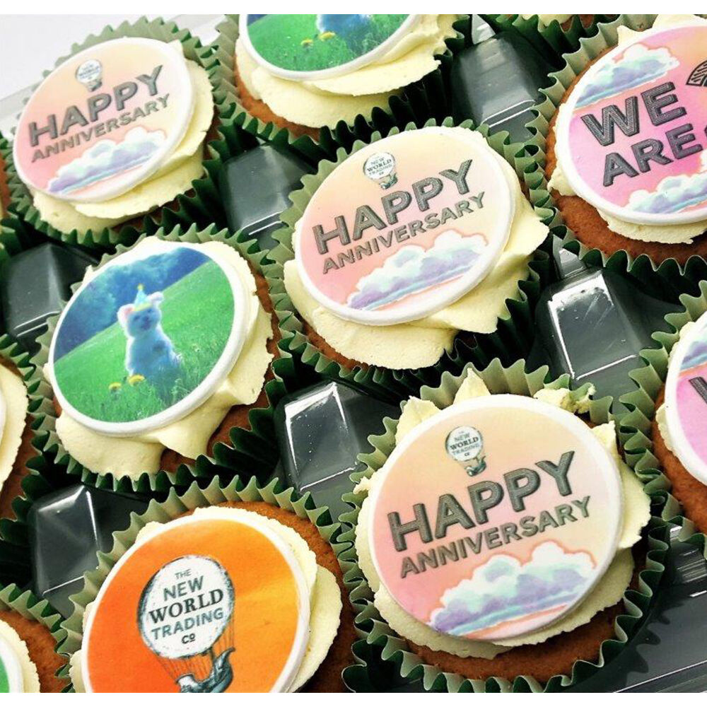 Personalised Frosted Cupcakes