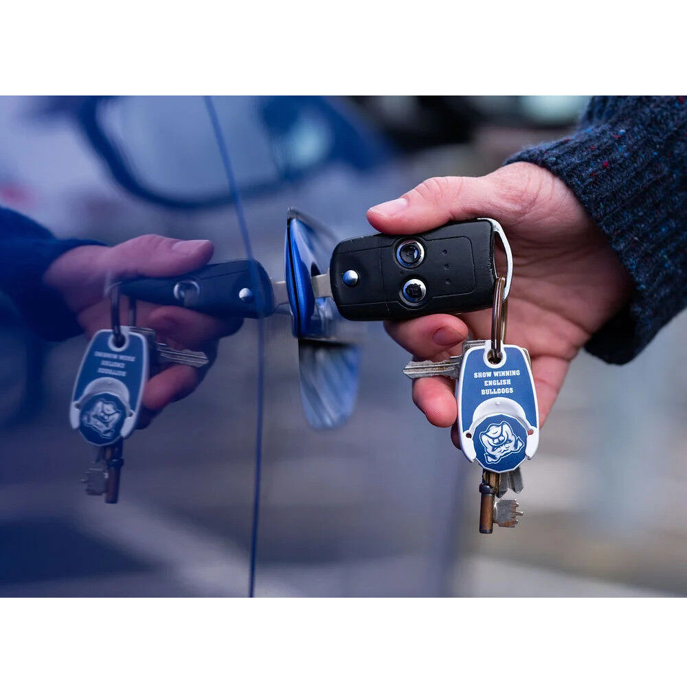 Pop Coin Trolley Keyring