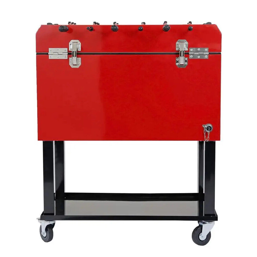 Portable Foosball Table Drinks Cooler Box