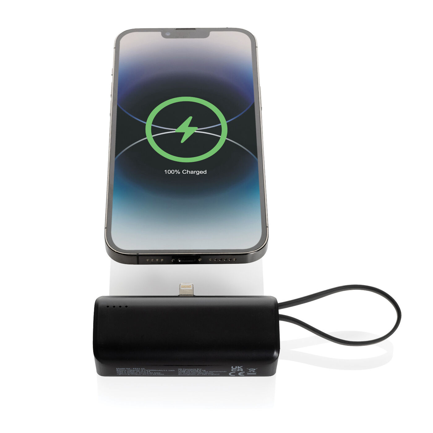 Powerlink Pocket Powerbank 3000mah (Lightning adapter)