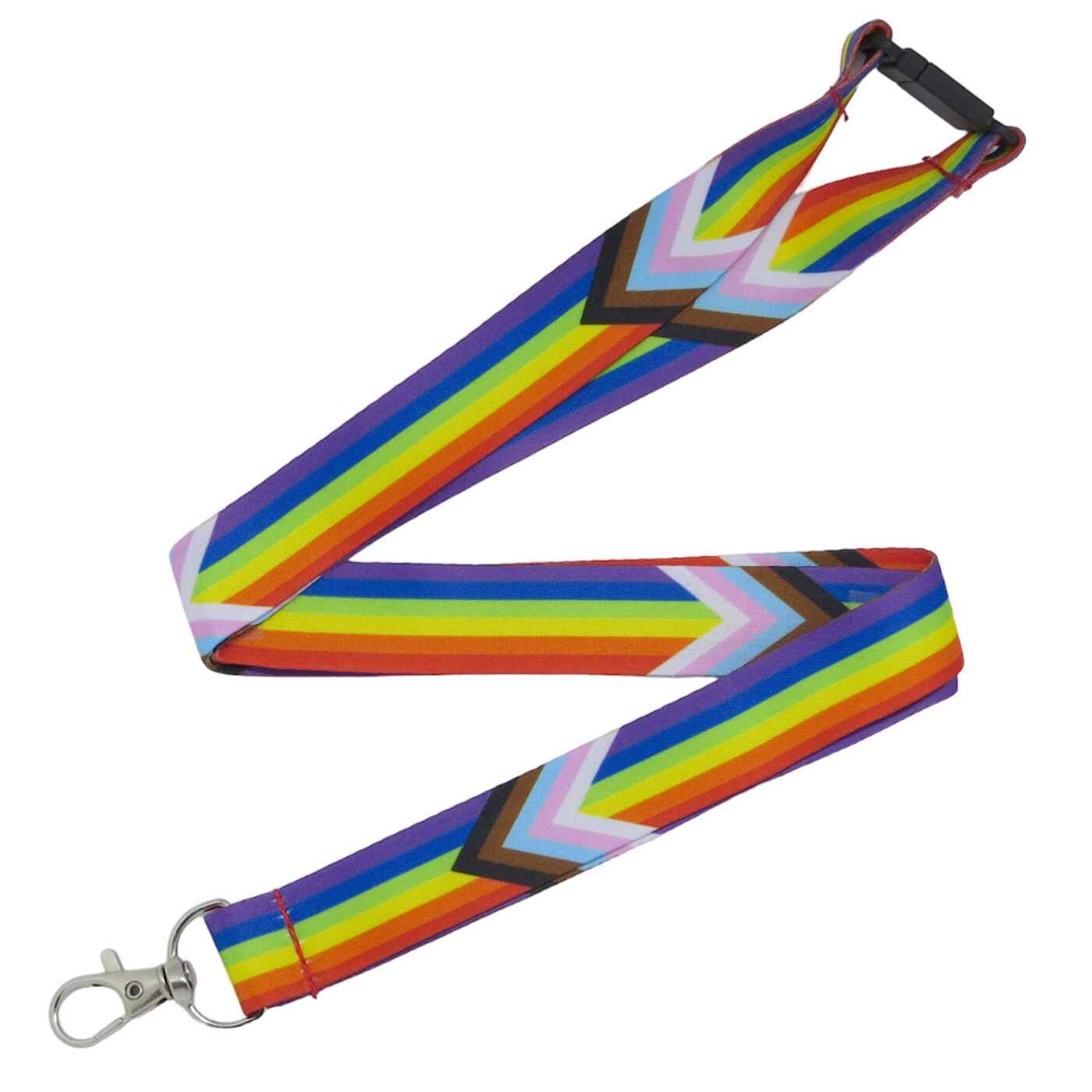 Pride RPET Stock Lanyard